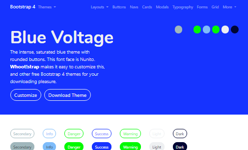 Screenshot Blue Voltage